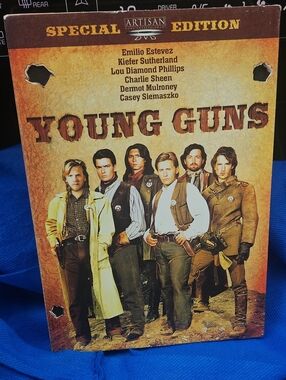 🌟3/$25🌟 Young Guns Special Edition DVD - Western Movie